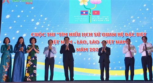 Phát động Cuộc thi “Tìm hiểu lịch sử quan hệ đặc biệt Việt Nam-Lào, Lào-Việt Nam” năm 2022