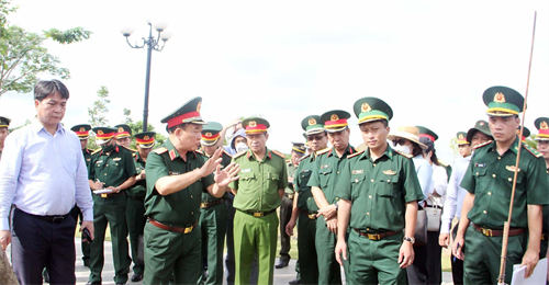 Bộ Quốc phòng kiểm tra công tác chuẩn bị tổ chức lễ kỷ niệm 45 năm “Con đường tiến tới đánh đổ chế độ diệt chủng Pol Pot”