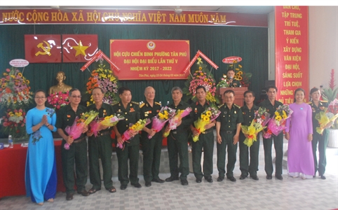 Hội cựu chiến binh phường Tân Phú, Quận 7, Thành phố Hồ Chí Minh 
Đại hội Đại biểu lần thứ V