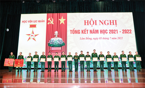 Học viện Lục quân: Hoàn thành xuất sắc nhiệm vụ năm học 2021- 2022