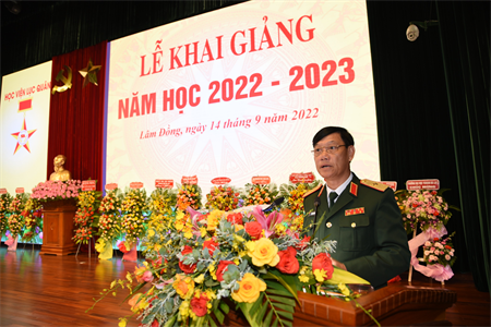 Học viện Lục quân khai giảng năm học 2022 - 2023