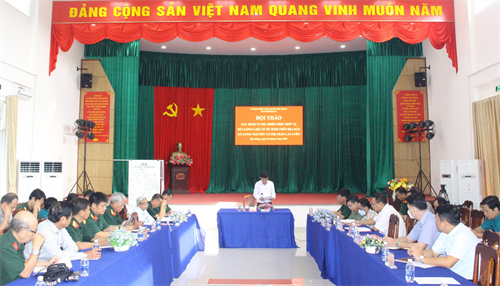 Huyện Bàu Bàng hội thảo xác minh thông tin hài cốt liệt sĩ