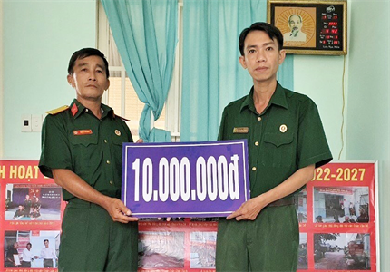 Nguyễn Trí Nhân - Cựu chiến binh có tấm lòng nhân ái