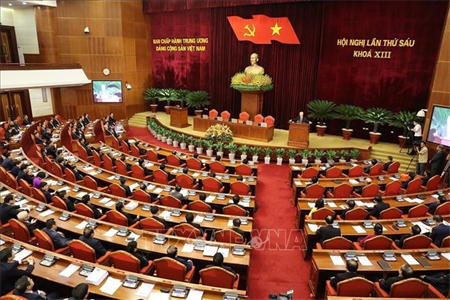 Thông báo Hội nghị lần thứ sáu Ban Chấp hành Trung ương Đảng khóa XIII