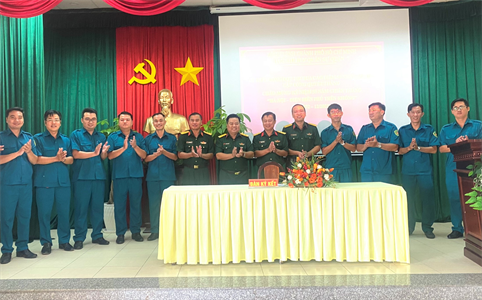 LLVT Quận 7 phát động thi đua cao điểm kỷ niệm 50 năm chiến thắng “Hà Nội - Điện Biên Phủ trên không”