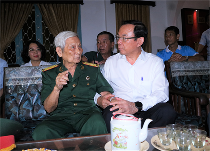 Bí thư Thành ủy TP.HCM Nguyễn Văn Nên thăm các di tích lịch sử Biệt động Sài Gòn