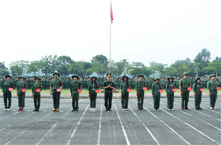 Trung tâm Giáo dục Quốc phòng và An ninh, Đại học Quốc gia TPHCM bế giảng đào tạo sinh viên khóa 413