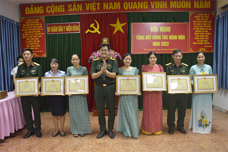 Bệnh viện Quân dân y miền Đông triển khai nhiệm vụ năm 2023