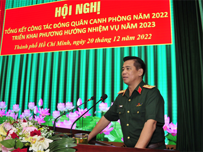 Bộ Tư lệnh TPHCM tổng kết công tác đóng quân canh phòng năm 2022