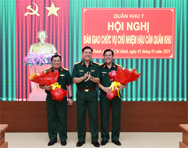 Hội nghị Bàn giao chức vụ Chủ nhiệm Hậu cần Quân khu 7
