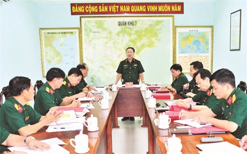 Tăng cường công tác Thanh tra Quốc phòng, chấp hành nghiêm pháp luật, kỷ luật Quân đội