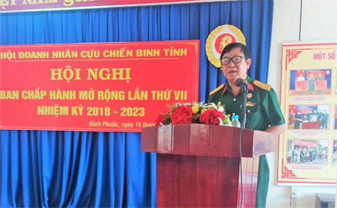 Hội Doanh nhân cựu chiến binh tỉnh Bình Phước sáng mãi phẩm chất “Bộ đội Cụ Hồ"