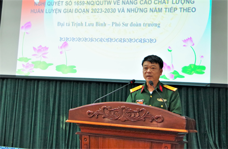 Đảng ủy Sư đoàn 9 quán triệt các nghị quyết của Quân ủy Trung ương