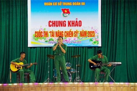 Trung đoàn 88, Sư đoàn 302: Chung khảo Hội thi “Tìm kiếm tài năng chiến sĩ năm 2023”