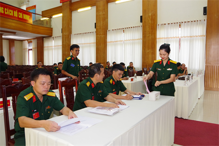 Binh đoàn 16 khai mạc hội thi cán bộ giảng dạy chính trị năm 2023