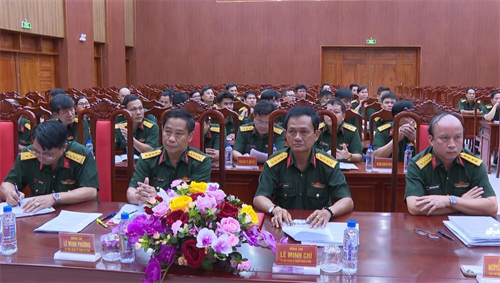 Đảng ủy Quân sự tỉnh Bình Dương triển khai thực hiện các nghị quyết của Quân khu