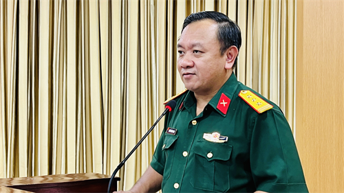 Bộ CHQS tỉnh Bà Rịa-Vũng Tàu triển khai nhiệm vụ công tác Đảng, công tác chính trị 6 tháng cuối năm 2023