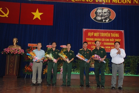 Họp mặt truyền thống Trung đoàn Củ Chi đất thép