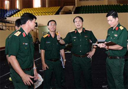 Hiệp đồng công tác chuẩn bị tổ chức Giải bóng chuyền nam Quân đội các nước ASEAN