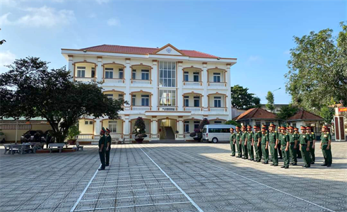 Kiểm tra toàn diện công tác quân sự, quốc phòng huyện Cát Tiên