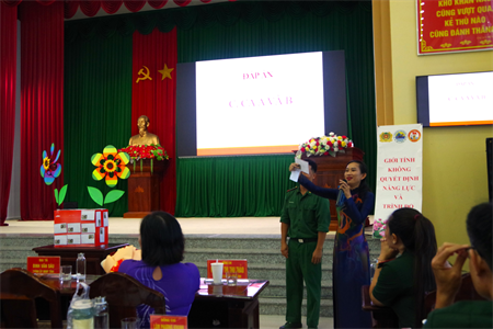 Phụ nữ LLVT tỉnh Bình Thuận: Diễn đàn “Xây dựng người phụ nữ thời đại mới”