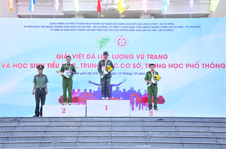 TPHCM: Giải việt dã chào mừng kỷ niệm Ngày thành lập Quân đội nhân dân Việt Nam