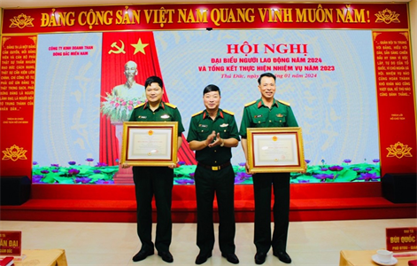 Công ty Kinh doanh than Đông Bắc miền Nam hội nghị đại biểu người lao động năm 2024