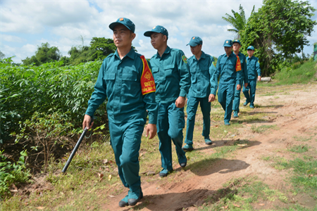 LLVT huyện Bến Cầu hoàn thành tốt Phong trào Thi đua Quyết thắng năm 2023