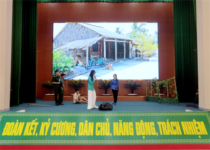 Biên phòng tỉnh Long An tổ chức Hội thi tuyên truyền viên trẻ năm 2024