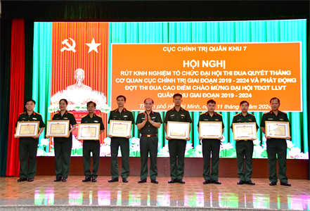 Cục Chính trị Quân khu chuẩn bị chu đáo và tổ chức thành công Đại hội Thi đua Quyết thắng giai đoạn 2019-2024