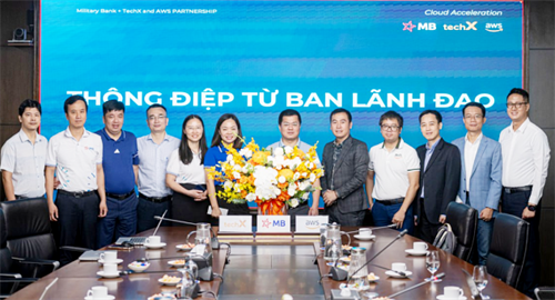 TechX hợp tác AWS tăng tốc đám mây cho MB