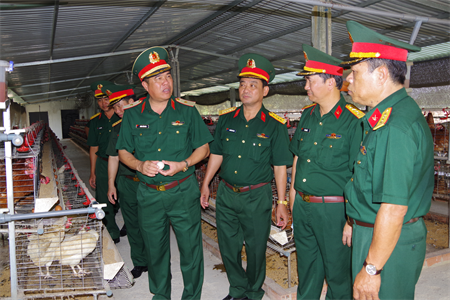 Sư đoàn 5: Tăng gia sản xuất đi vào chiều sâu, vững chắc