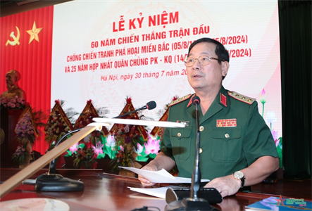 Quân chủng Phòng không-Không quân: Kỷ niệm 60 năm Chiến thắng trận đầu chống chiến tranh phá hoại miền Bắc