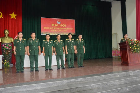 Đoàn cơ sở Trung đoàn 174 Tây Ninh đại hội nhiệm kỳ 2017-2022