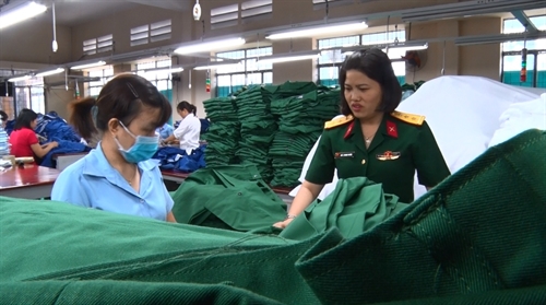 Thượng úy CN Hà Thị Thanh Tuyền: Trưởng thành từ công nhân may