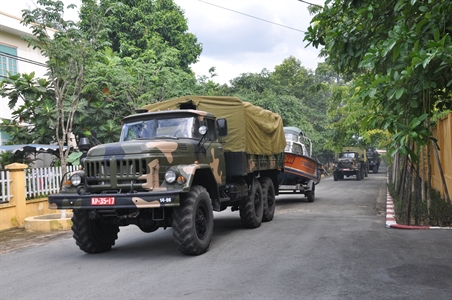 Lính Công binh thời bình