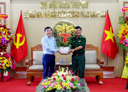 Tỉnh ủy Long An chúc mừng Ngày truyền thống Bộ đội Biên phòng
