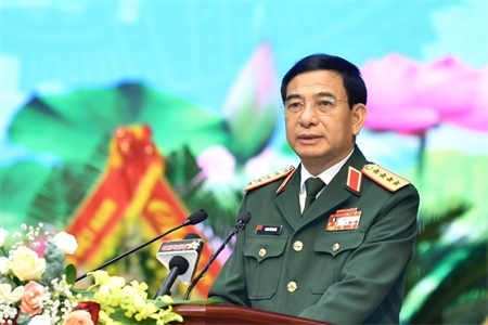 Đại tướng Phan Văn Giang biểu dương lực lượng làm nhiệm vụ cứu hộ tại Myanmar