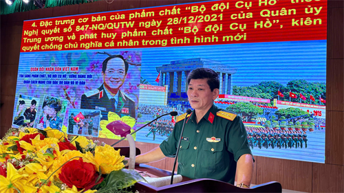 Bộ CHQS tỉnh Bà Rịa - Vũng Tàu tổ chức học tập các chuyên đề của sĩ quan, quân nhân chuyên nghiệp