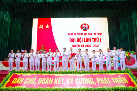Đảng bộ Phòng Hậu cần - Kỹ thuật, Vùng 2 Hải quân: Lãnh đạo bảo đảm tốt  hậu cần - kỹ thuật cho các nhiệm vụ