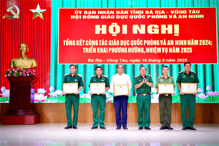 Tỉnh Bà Rịa - Vũng Tàu triển khai nhiệm vụ công tác giáo dục quốc phòng và an ninh năm 2025