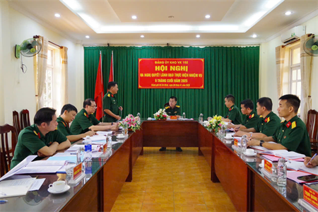 Kho VK102 hoàn thành xuất sắc nhiệm vụ 6 tháng đầu năm 2025