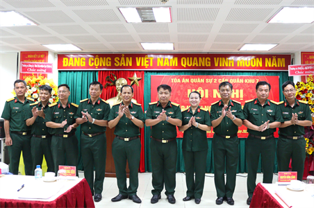 Tòa án Quân sự Quân khu tổ chức tập huấn nghiệp vụ xét xử cho Hội thẩm quân nhân năm 2025