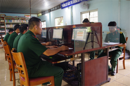 Tiểu đoàn 1, Trung đoàn 1, Sư đoàn 9: Nâng cao hiệu quả quản lý quân nhân tham gia mạng xã hội