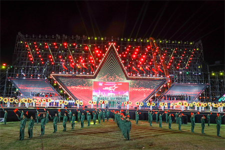 Sơ duyệt Chương trình nghệ thuật chính luận “Dưới cờ vinh quang”