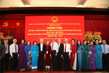 Tổng kết hoạt động của Đoàn Đại biểu Quốc hội (ĐBQH) khóa XV TPHCM, nhiệm kỳ 2021 – 2026.