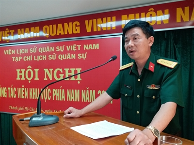 Tạp chí Lịch sử quân sự: Họp mặt cộng tác viên khu vực phía Nam năm 2017