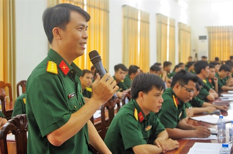 ​Sư đoàn 5 quan tâm xây dựng đội ngũ cán bộ trẻ