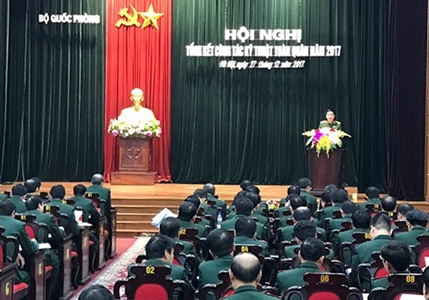 Triển khai toàn diện, chất lượng cao công tác kỹ thuật toàn quân năm 2017