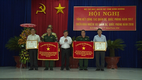 Đảng ủy, Bộ CHQS tỉnh Bình Dương: Tổng kết công tác quân sự quốc phòng năm 2017